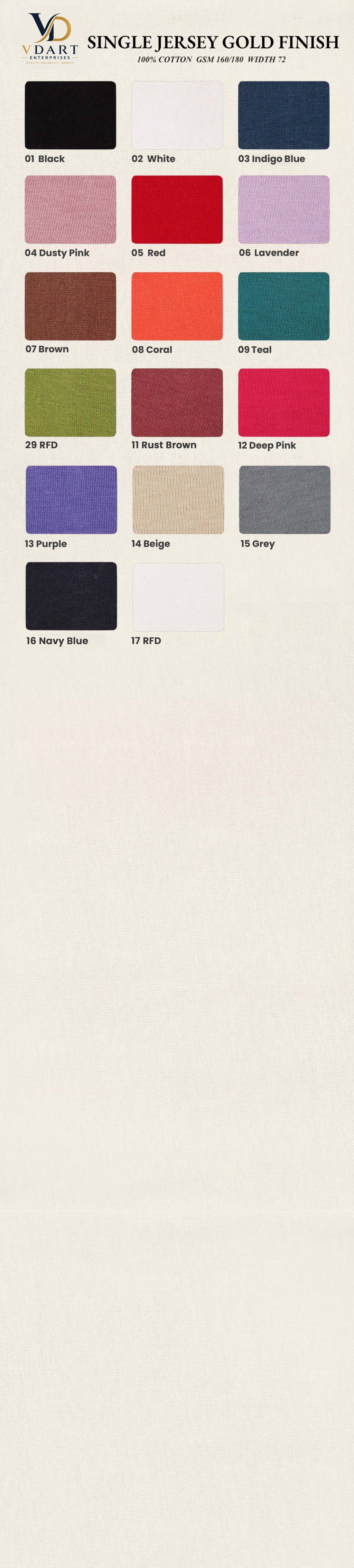 Cotton Single Jersey - Open 160 GSM